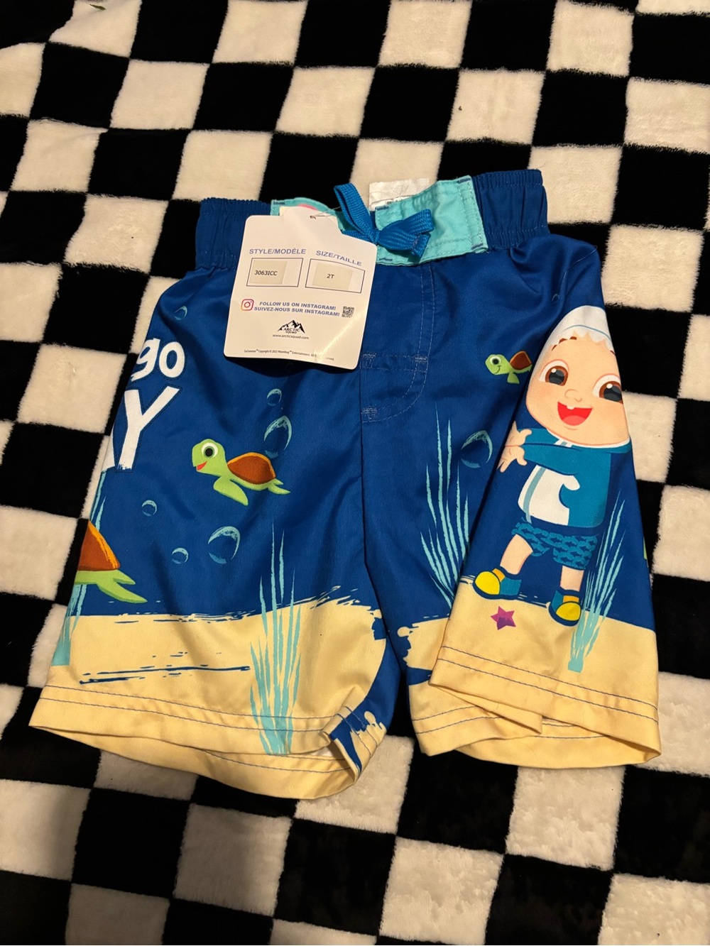 Nwt coco melon swim shorts